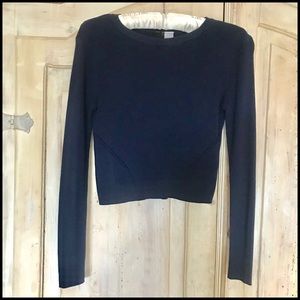 DIVIDED LONG SLEEVE TOP 🖤